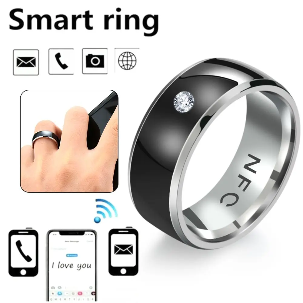 NFC Smart Ring Stainless Steel - Smart Ring Nfc Pay 评论和价格