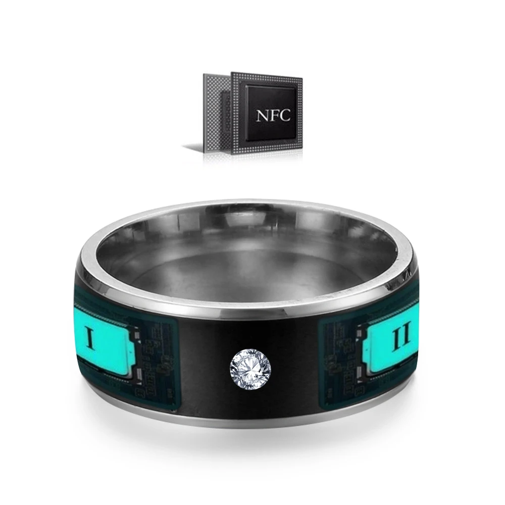 NFC Smart Ring Stainless Steel - Smart Ring Nfc Pay 评论和价格