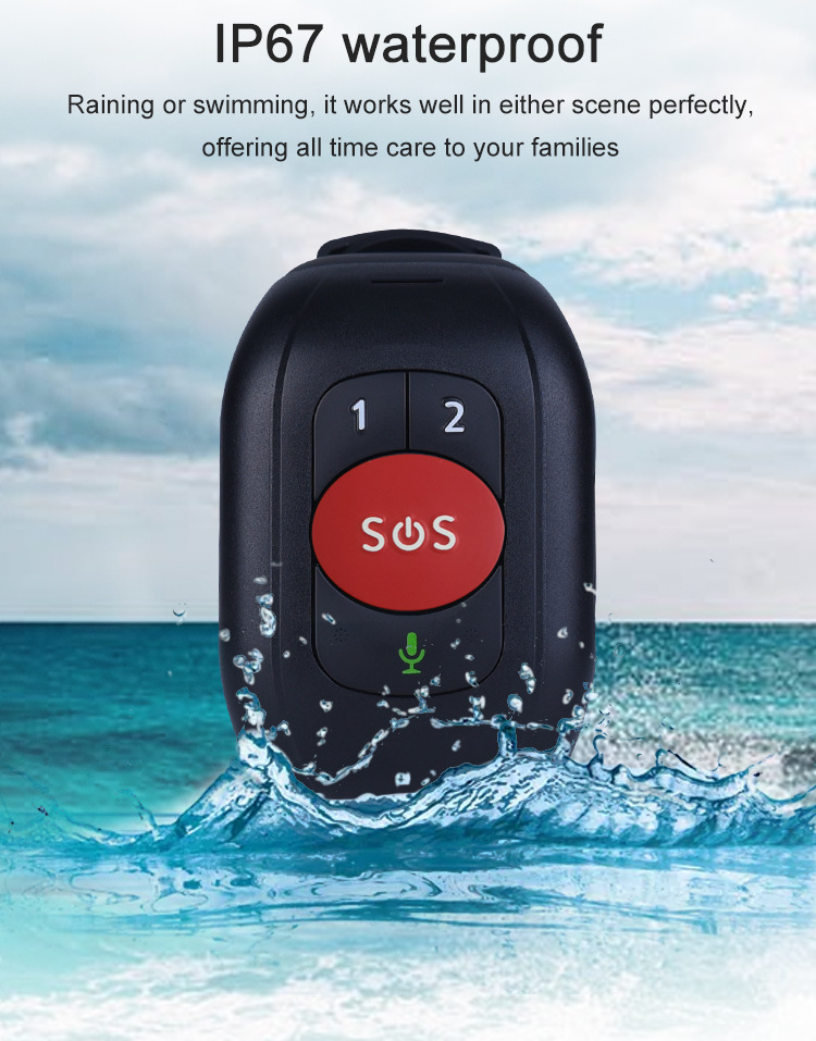 Elderly Watch For Seniors GPS  - Fall Detection Watch 评论和价格