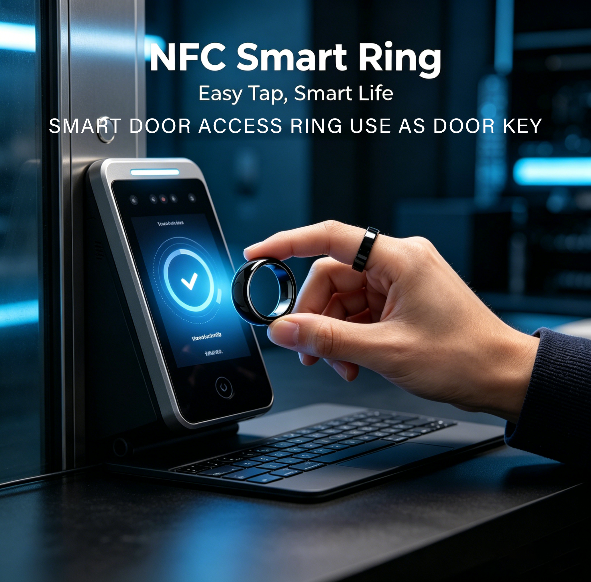NFC Full Ceramic Smart Ring Co - Smart Ring Nfc Pay 评论和价格
