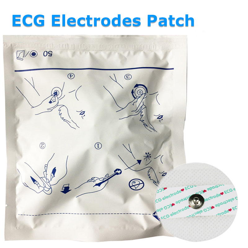 50pcs Disposable ECG Monitor E - Ecg Patch Monitor 评论和价格