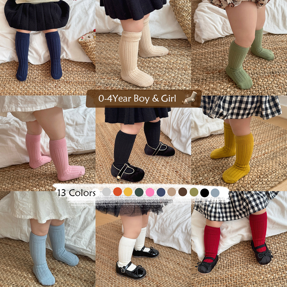 Solid Color Boys Girls Long So - Baby Sock Oximeter 评论和价格