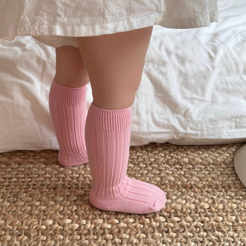 Solid Color Boys Girls Long So - Baby Sock Oximeter 评论和价格