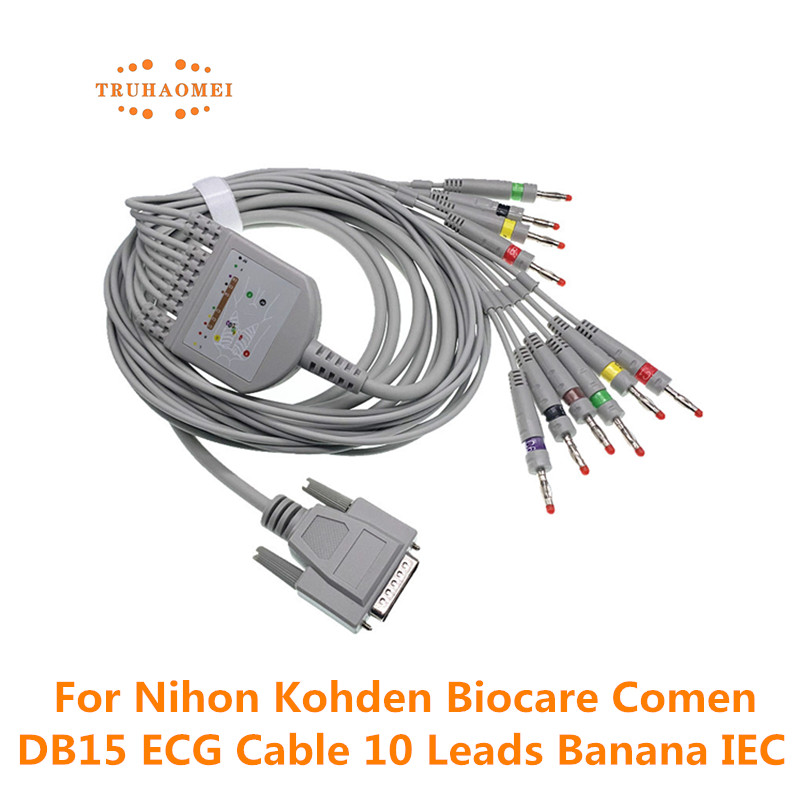 For Nihon Kohden ECG Cable Bio - Ecg Patch Monitor 评论和价格