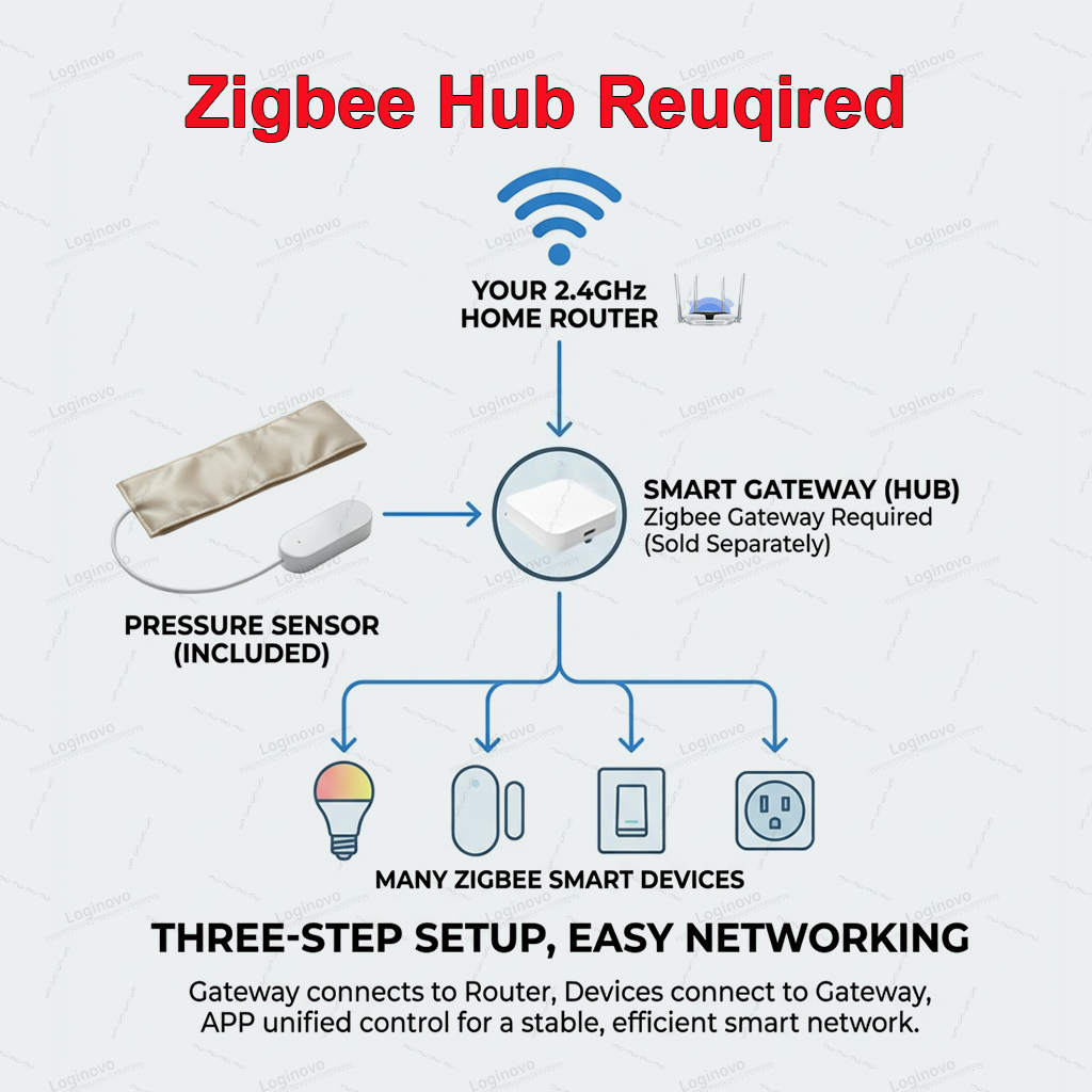 Zigbee Pressure Pad Sensor TUY - Smart Insole Pressure 评论和价格