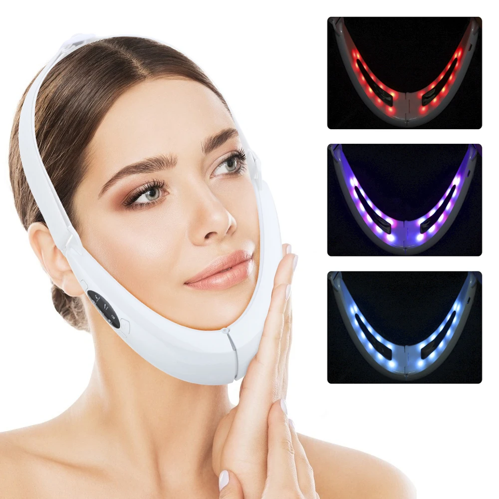 EMS V Shape Lift Belt Facial L - Galvanic Skin Sensor 评论和价格